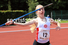 Girls Under-15s Javelin, 2022 Northern Inter Counties U17s and U15s Track and Field, York, Thursday, June 2nd. Photo: David T. Hewitson/Sports for All Pics